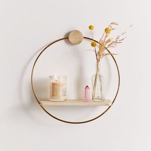 Urban Outfitters Ella circle wall shelf